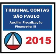 Curso para Concurso TCE SP Auxiliar Fiscalização Financeira CERS 2015.2