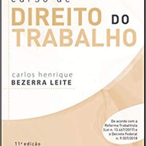 CURSO DE DIREITO DO TRABALHO – BEZERRA LEITE 2019.1