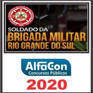 BM RS – BOMBEIROS RIO GRANDE DO SUL (SOLDADO) ALFACON 2020.1