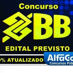 Curso para Concurso Banco Brasil Bb Alfacon 2016