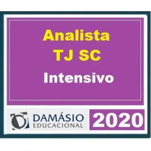 TJ SC Analista Intensivo DAMÁSIO 2020.1