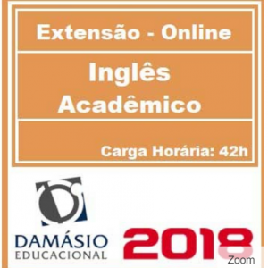 INGLÊS ACADÊMICO (EXTENSÃO) DAMÁSIO 2018.2