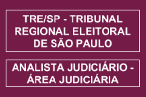 CURSO PARA CONCURSO TRE SP TRIBUNAL ELEITORAL ESTADO ANALISTA JUDICIÁRIO ÁREA JUDICIÁRIA CERS 2016