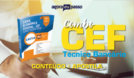 2 EM 1: ESCRITURÁRIO (BANCO DO BRASIL) + TÉCNICO BANCÁRIO (CAIXA ECONÔMICA FEDERAL) – AGORA EU PASSO 2017.2
