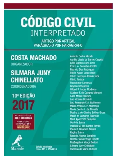 Código Civil Interpretado 2017 – Costa Machado