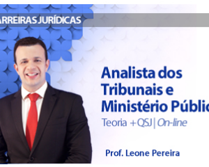 CURSO PARA CONCURSO ANALISTA DOS TRIBUNAIS E MINISTÉRIO PÚBLICO TEORIA + QSJ REGULAR DAMÁSIO 2016.2