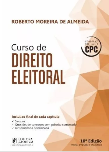 Curso De Direito Eleitoral – Roberto Moreira – 2016