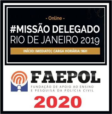 PC RJ (DELEGADO) FAEPOL 2020.1