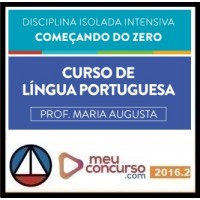 CURSO PARA CONCURSO LÍNGUA PORTUGUESA COMEÇANDO DO ZERO MEU CONCURSO 2016