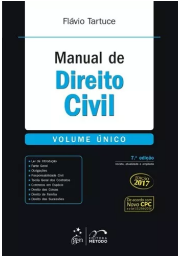 Manual De Direito Civil – Volume Único – 7ª Ed. 2017 Tartuce