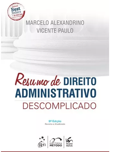 Resumo De Direito Administrativo Descomplicado – 9ª Ed. 2016