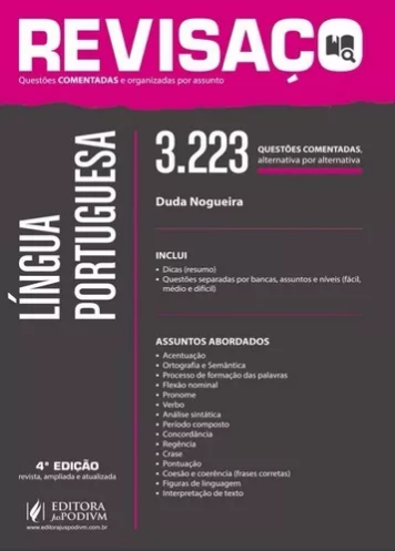 Revisaço Língua Portuguesa 3.223 Questões 2017 Duda Nogueira